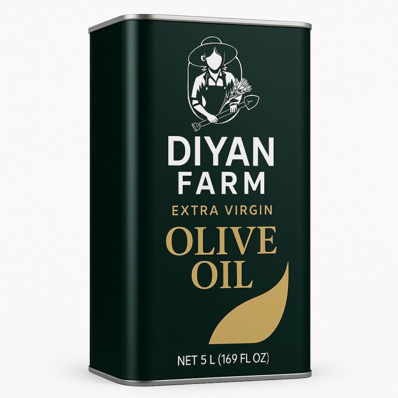 زيت زيتون بكر ممتاز 5 لتر